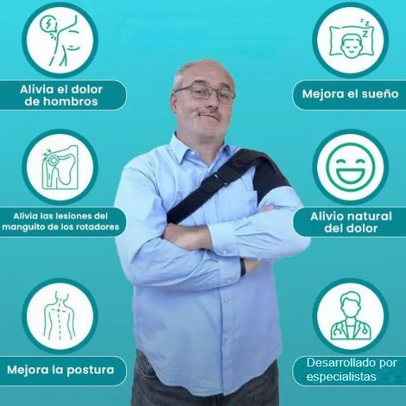 THERMALUX: HOMBRERA TÉRMICA AJUSTABLE PARA EL DOLOR DE HOMBRO