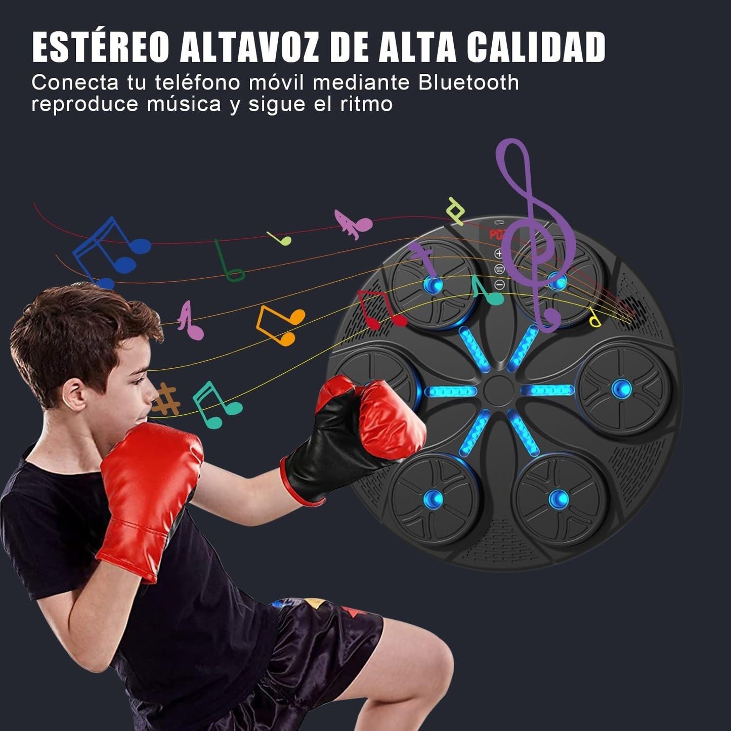 Maquina Boxeo RITMOBOX – 🥊 Entrena, Libera Estrés y Quema Calorías Sin Salir de Casa