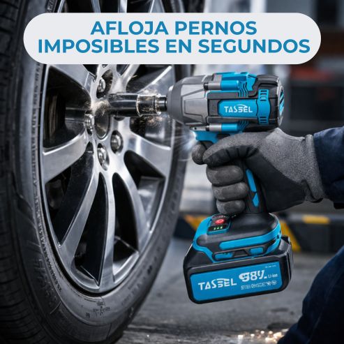 Llave de impacto Inalámbrica TASBEL™  - Atornilla, perfora y afloja sin cables