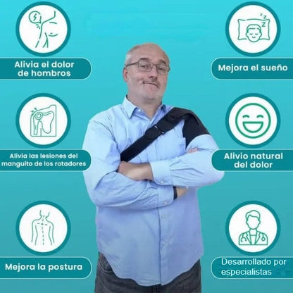 THERMALUX: HOMBRERA TÉRMICA AJUSTABLE PARA EL DOLOR DE HOMBRO