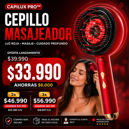 Cepillo masajeador