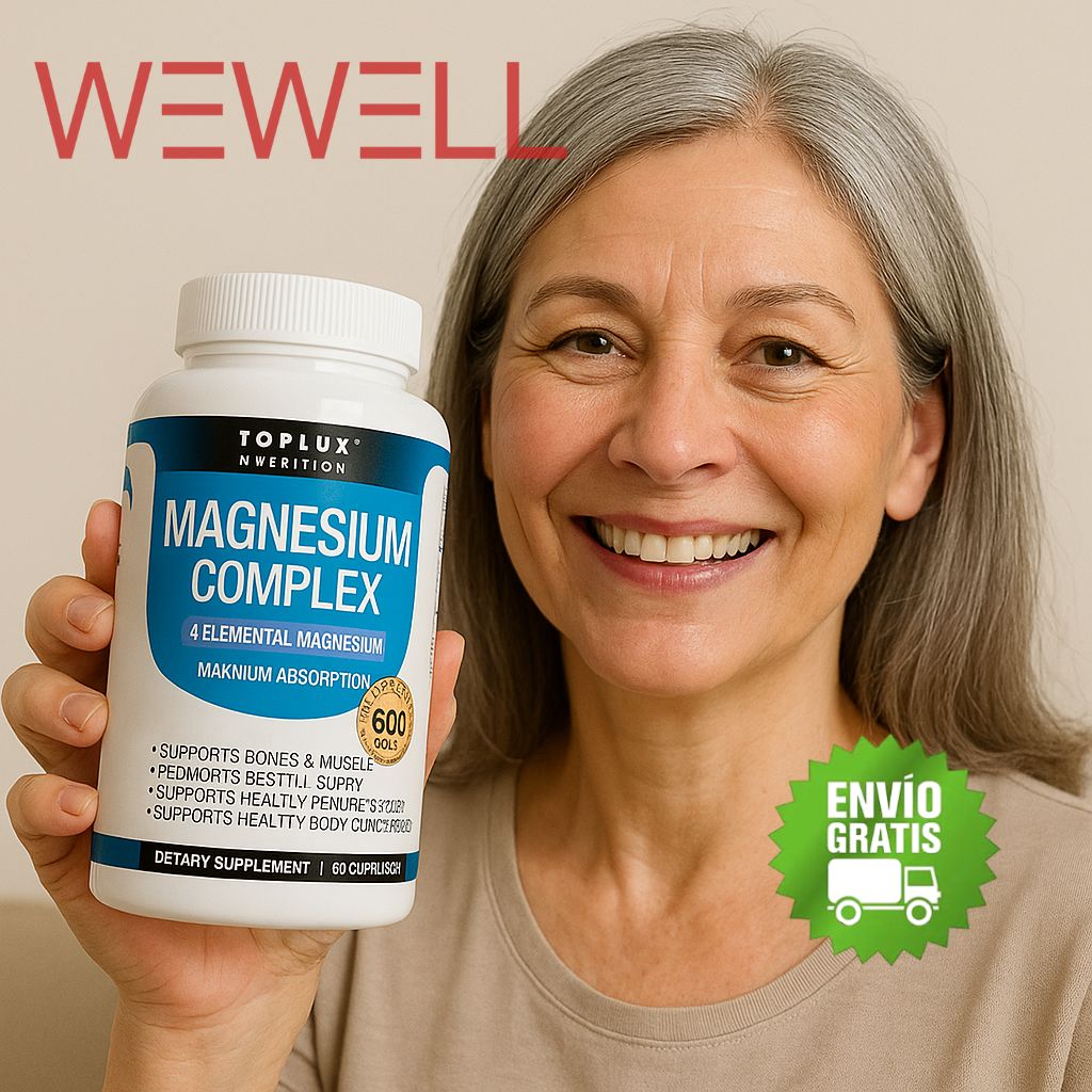 Magnesio Complex ™ Complejo de magnesio 8 en 1 - Para un descanso más reparador