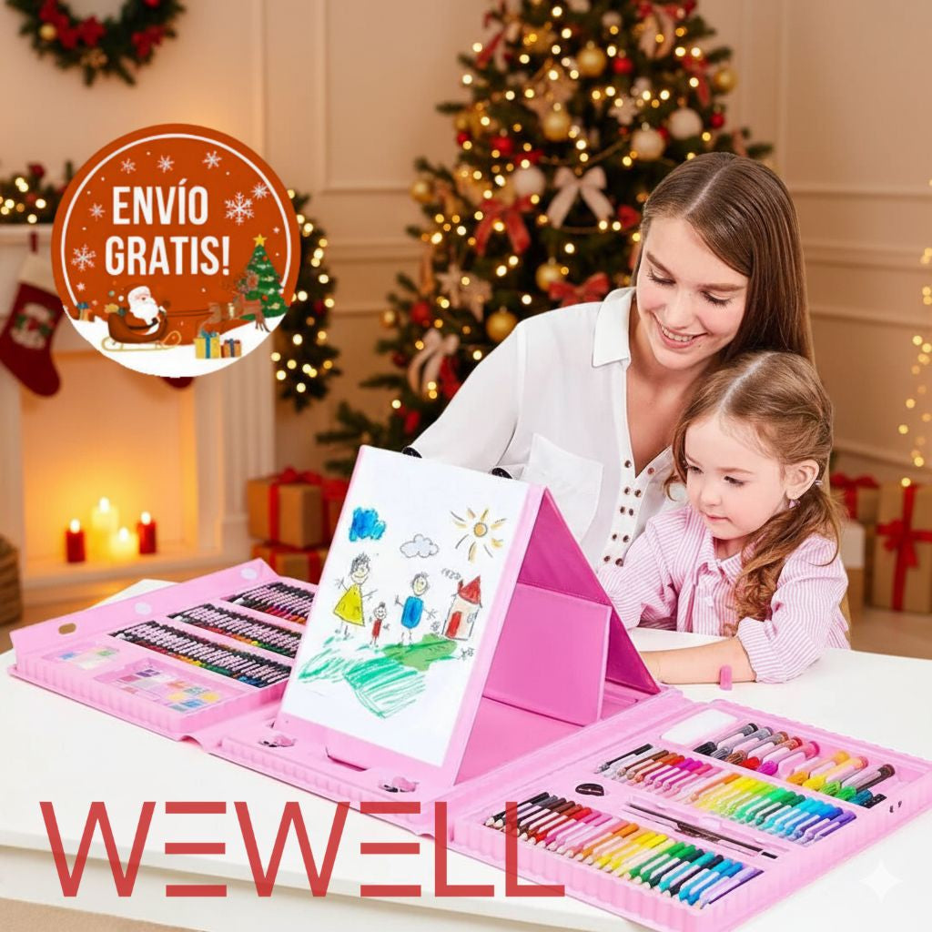 🎨 ArteKids - La maleta creativa que por fin reemplaza el celular sin peleas.