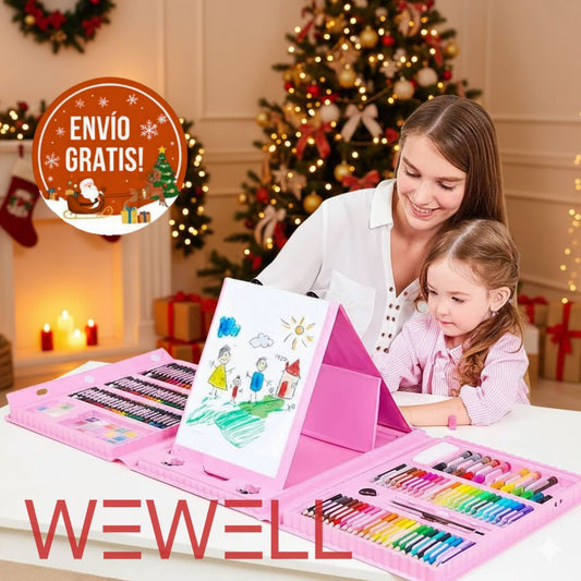 🎨 ArteKids - La maleta creativa que por fin reemplaza el celular sin peleas.