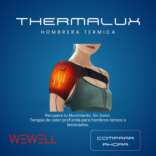 THERMALUX: HOMBRERA TÉRMICA AJUSTABLE PARA EL DOLOR DE HOMBRO