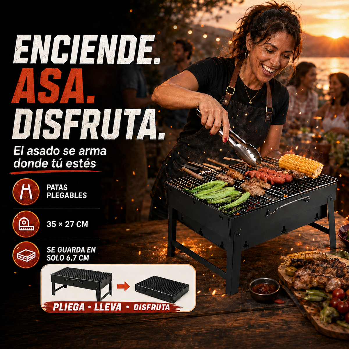 BrasaGo™ 🔥 El Asado Se Arma Donde Tú Estés