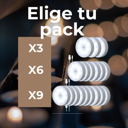 Elige tu Pack de Luces con Sensor de Movimiento