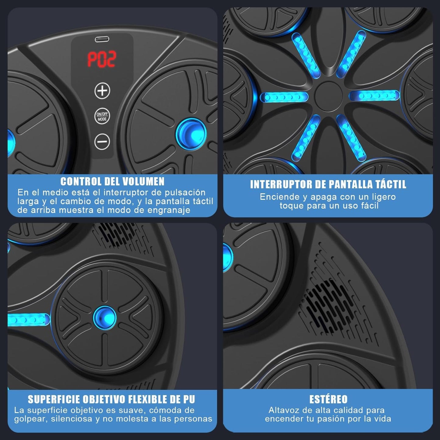 Maquina Boxeo RITMOBOX – 🥊 Entrena, Libera Estrés y Quema Calorías Sin Salir de Casa