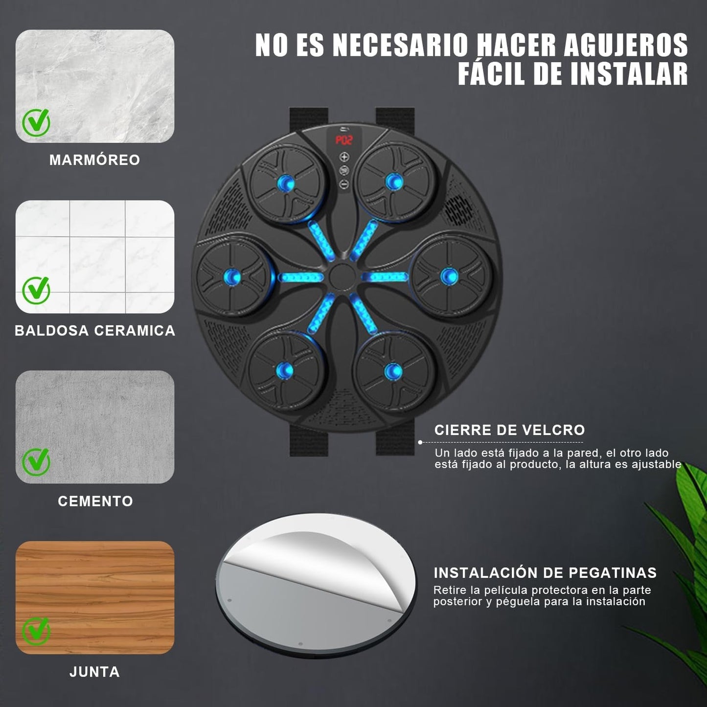 Maquina Boxeo RITMOBOX – 🥊 Entrena, Libera Estrés y Quema Calorías Sin Salir de Casa