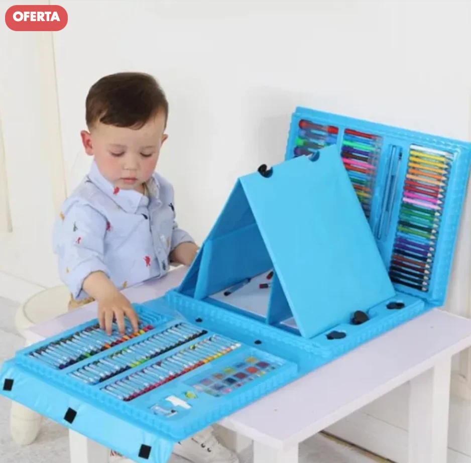 🎨 ArteKids - La maleta creativa que por fin reemplaza el celular sin peleas.