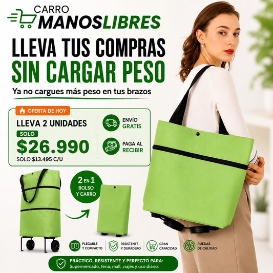 Carro Manos Libres 2 en 1